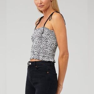 Nwt Pistola kenzie into the Wild print fun edgy crop top NWT‎ M